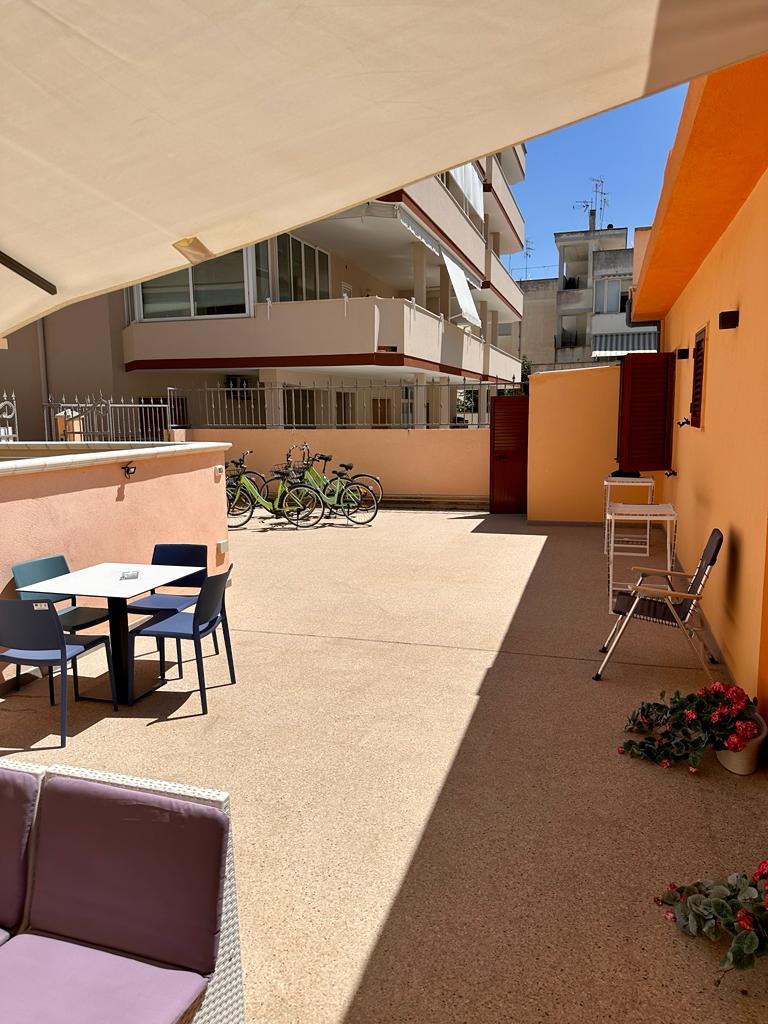 Cortile e area bici